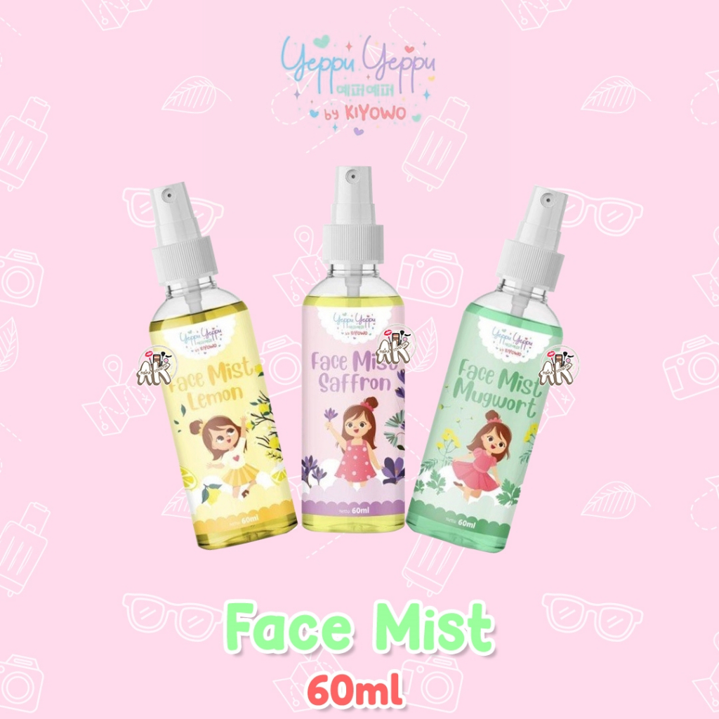 YEPPU YEPPU BY KIYOWO FACEMIST 5IN1 WITH NIACINAMIDE BPOM 60ML