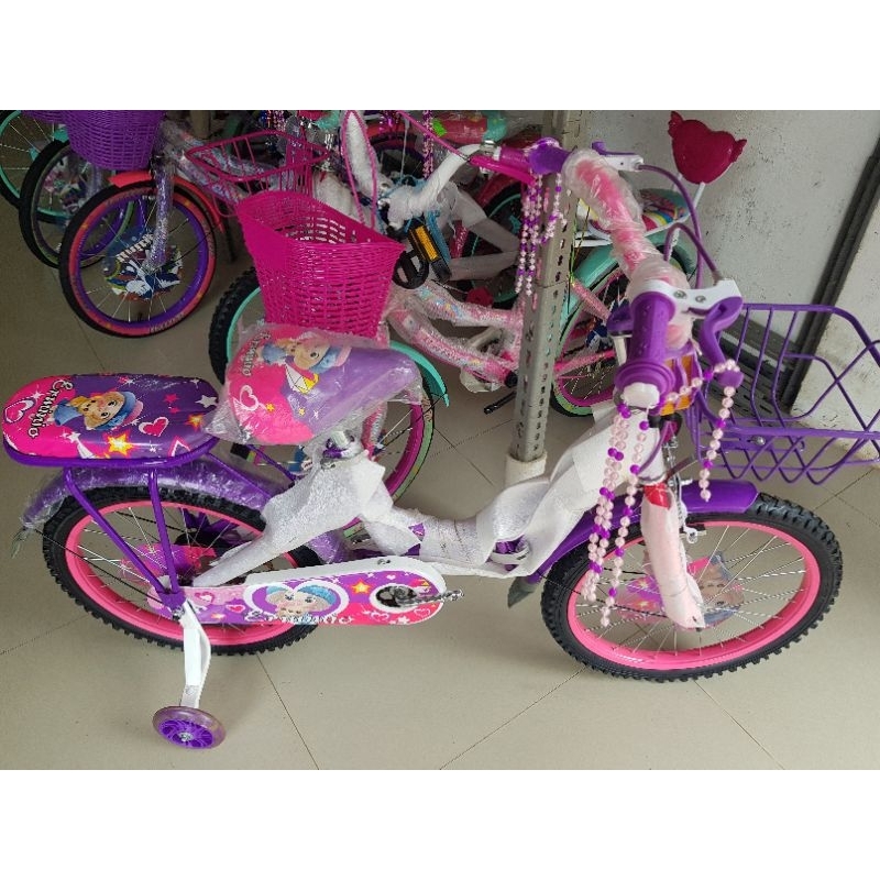 Sepeda Anak Sepeda Lipat 18 inch ERMINIO ( UNGU )