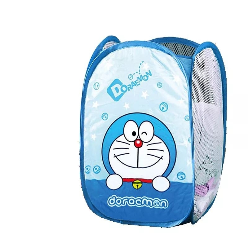 Laundry Bag Keranjang Lipat Tempat Penyimpanan Pakaian Baju Kotor Karakter Lucu Original Londri Box Organizer Cucian Pencucian Mesin Cuci COD