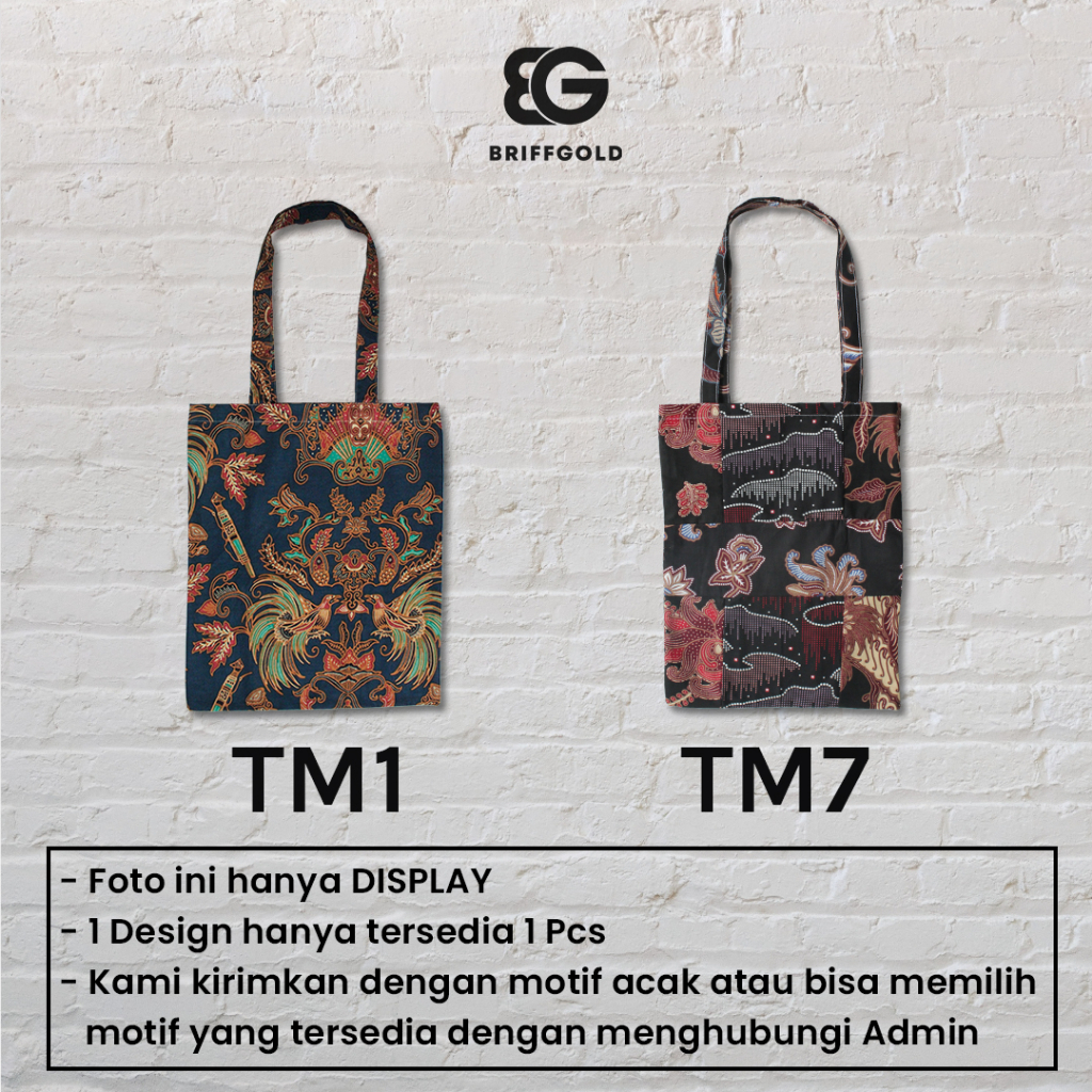 Tote Bag Batik Briffgold Termurah