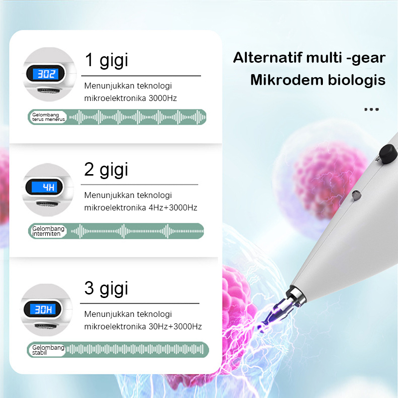 Smart Pena Terapi Pen Akupuntur Profesional Pro Inteligent Accupunture Pen Pena akupuntur elektronik[100%ori]