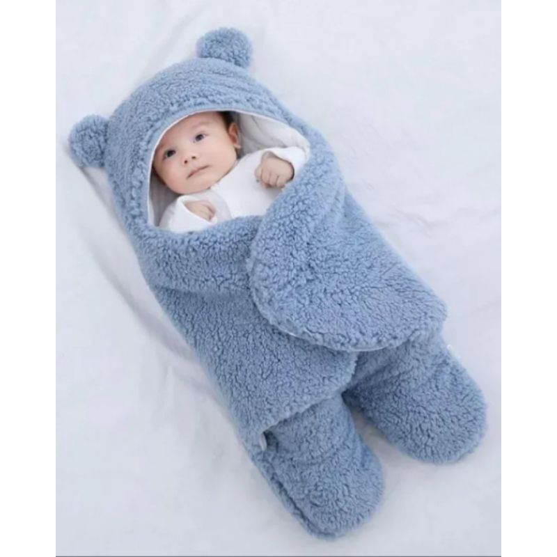 Selimut Bayi Instant/Bedong Bayi/Boneka Beruang Lucu