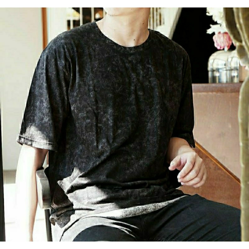 tshirt kaos sandwash polos oversize jumbo