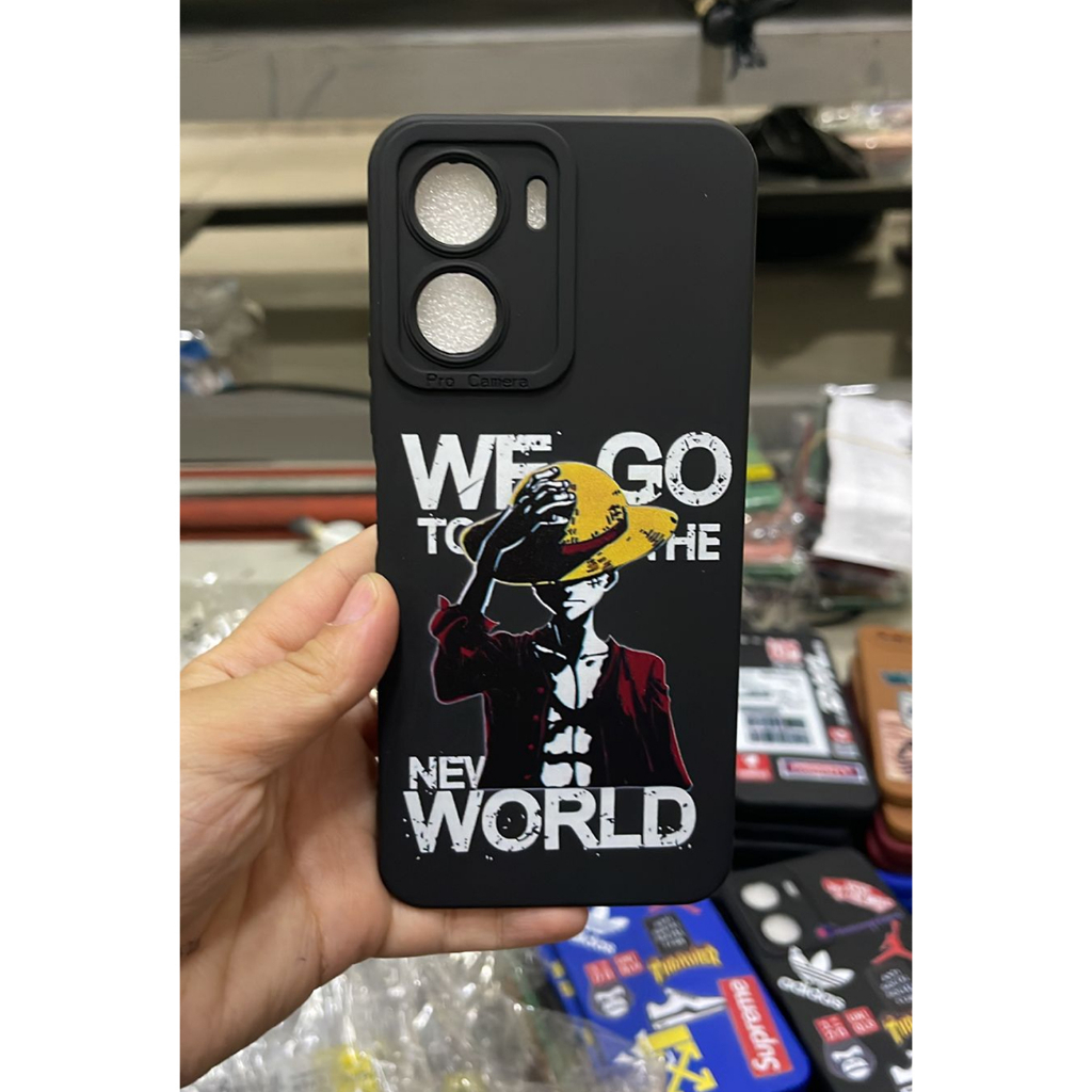 Case Custom Anime Softcase Pro Camera Terbaru for OPPO A5S / A12 / A7 / A11K OPPO A15 / A15S OPPO A1