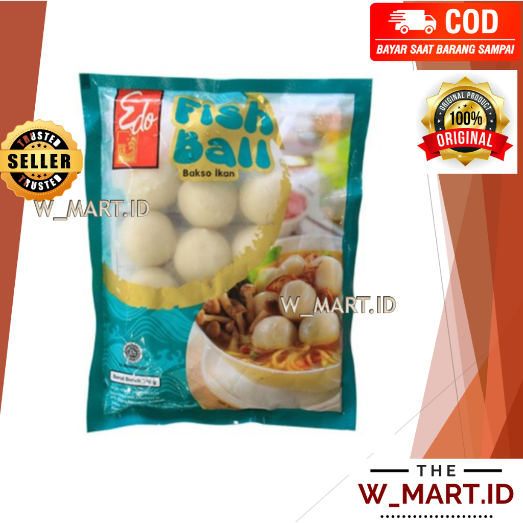 

EDO BASO IKAN BAKSO FISH BALL 250 GR