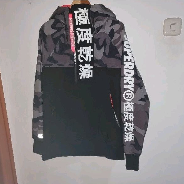 Jacket Hoodie Branded Superdry Japan Edition Ori New