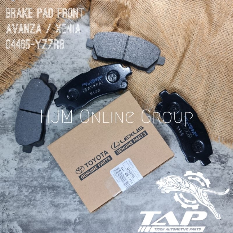 BRAKE DISC PAD - KAMPAS REM DEPAN AVANZA / XENIA / RUSH / TERIOS / APV / MAVEN