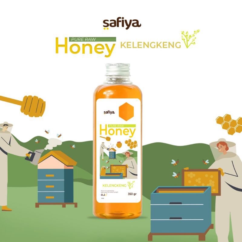 

Safiya Food Madu Asli/Madu Murni Kelengkeng 350 Gram 100% Original