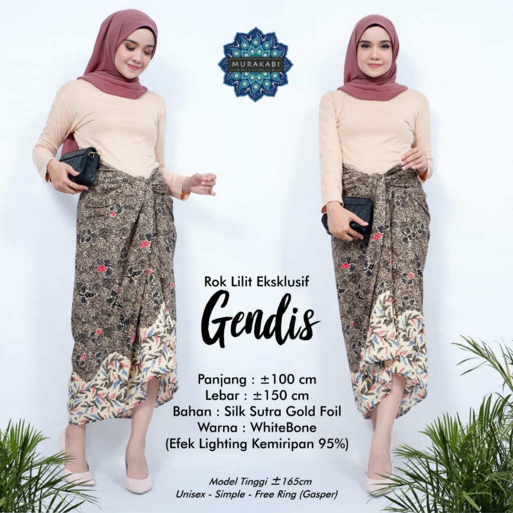 Jarik Batik Modern Rok Lilit Paris Bawahan Batik Kebaya