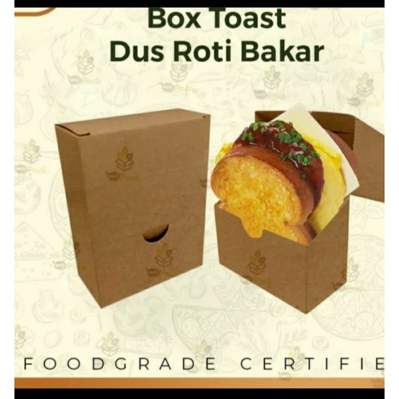 

kotak/dus roti bakar