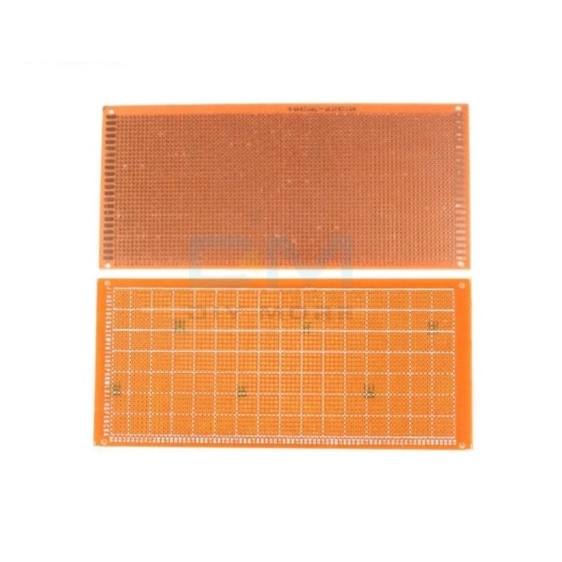 PCB BOLONG 10CM X 22CM PCB LED PCB IC PCB UNTUK LAMPU STOPLAM RUNNING