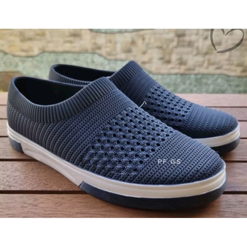 Sepatu ATT Slip on pria keren macho