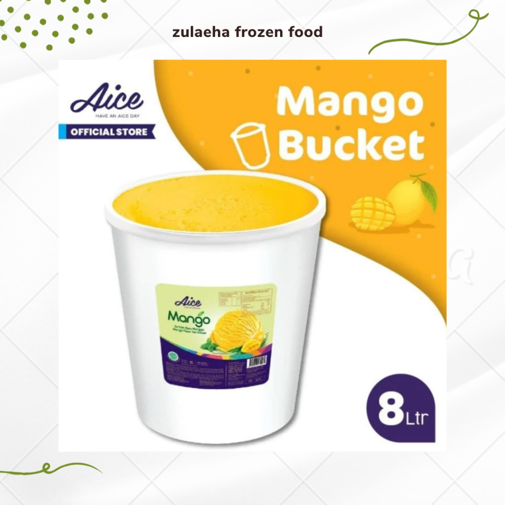 

Ice Cream Aice 8 liter Es Krim Aice 8 liter Dengan Pilihan Rasa Mango dan Taro