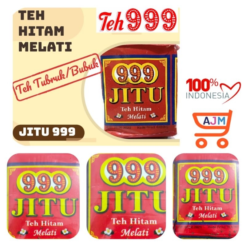 

Teh Hitam Melati Seduh Cap Jitu 999 ( merah ) 45gr