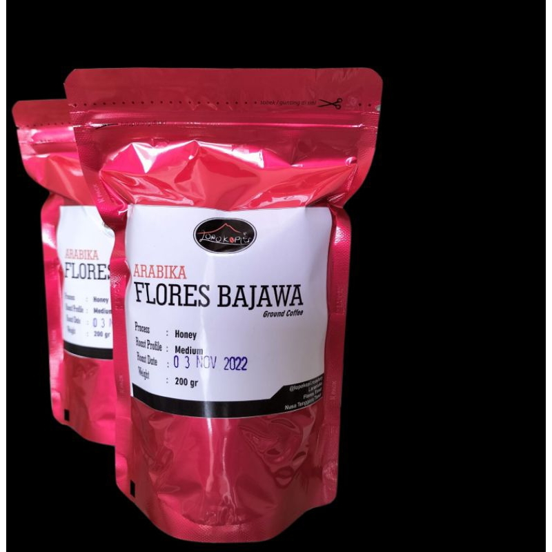 

Arabika Flores Bajawa honey 200gr