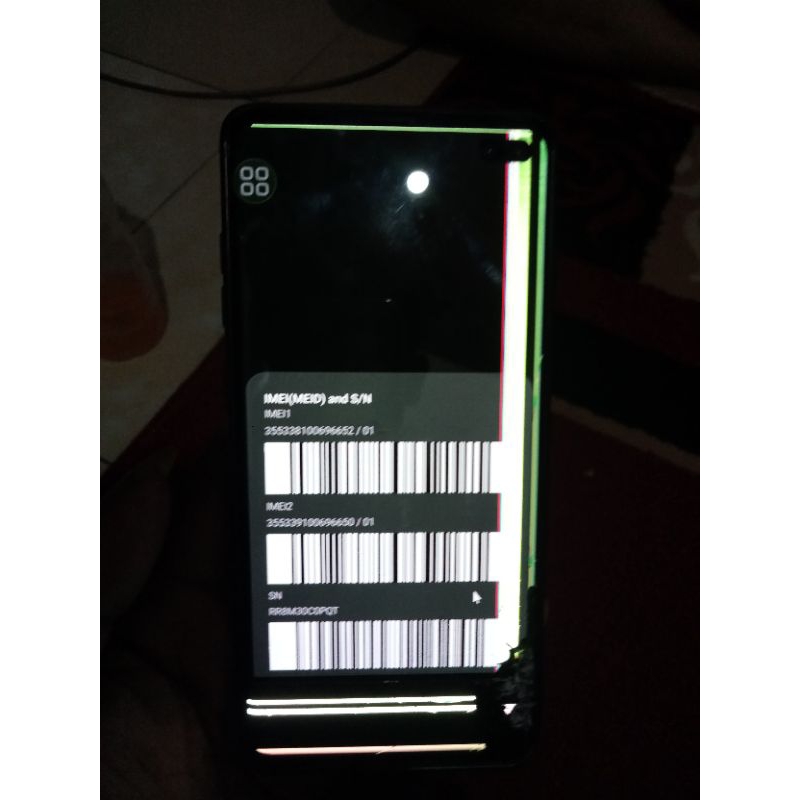 Samsung s10 plus minus lcd