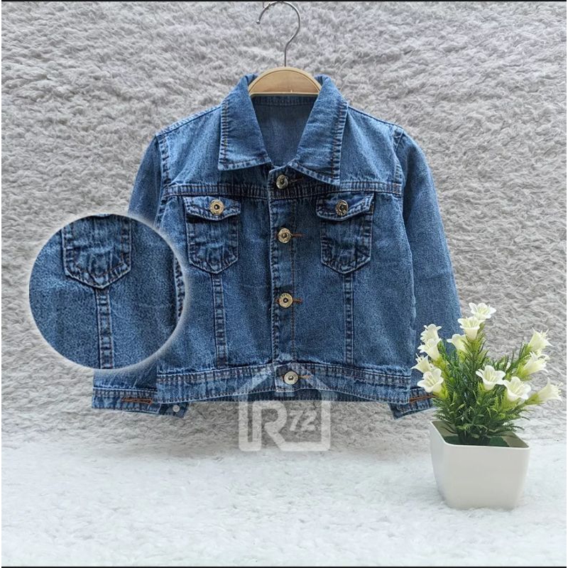 JAKET JEANS KARAKTER 3D LAKI-LAKI DAN PEREMPUAN USIA 1-10TH