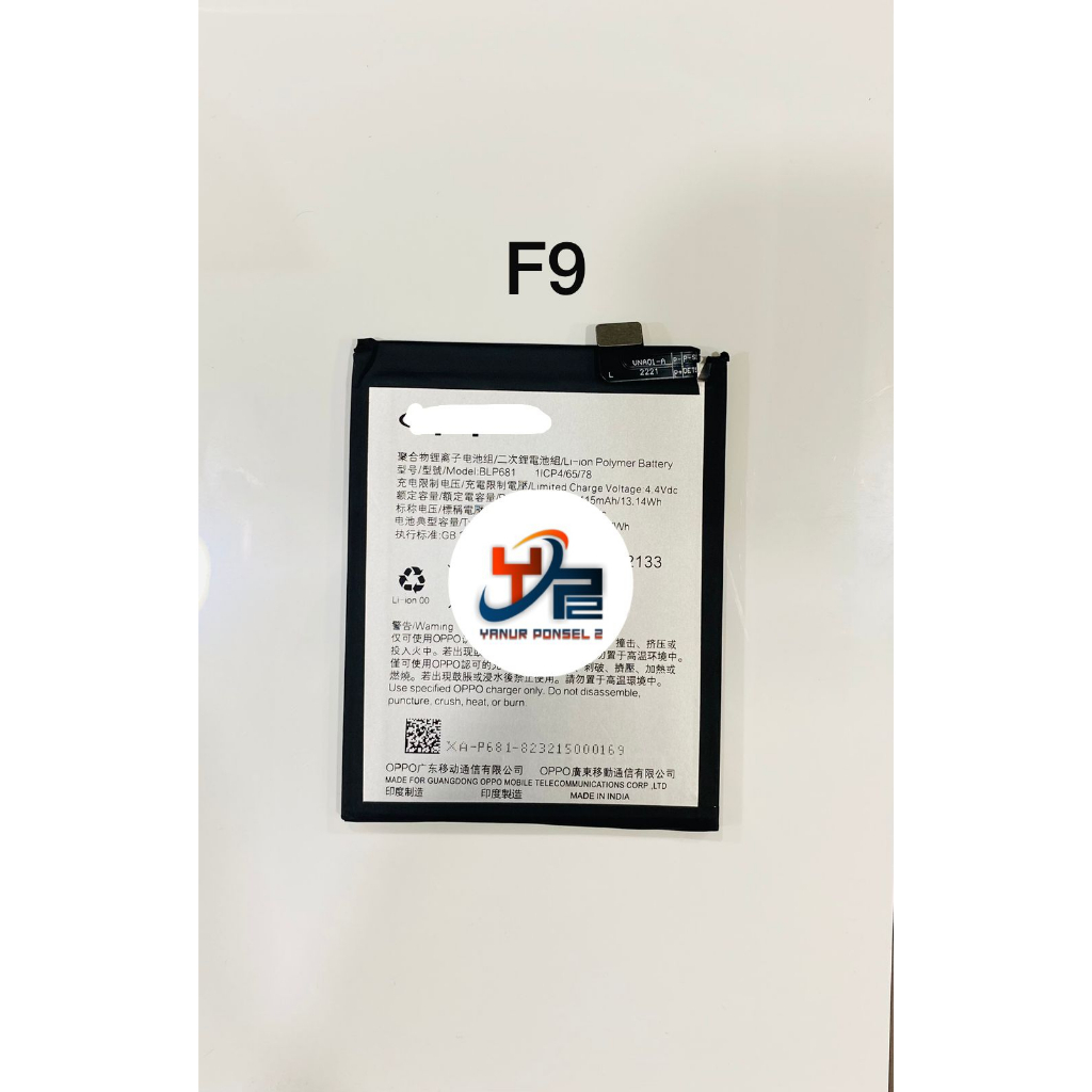BATERAI HP OPPO F9 ORIGINAL