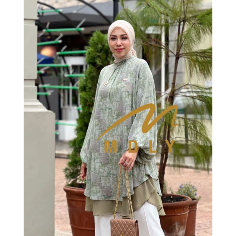 Fashion Atasan Wanita Terbaru Rayka Tunik by Mdly gold