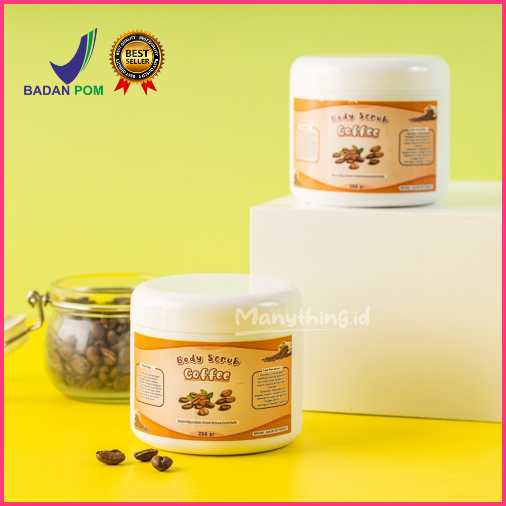 [BPOM] TERMURAH BODY SCRUB ALA SALON 250GRAM / LULUR BADAN / LULUR MANDI BRIGHTENING BODY SCRUB