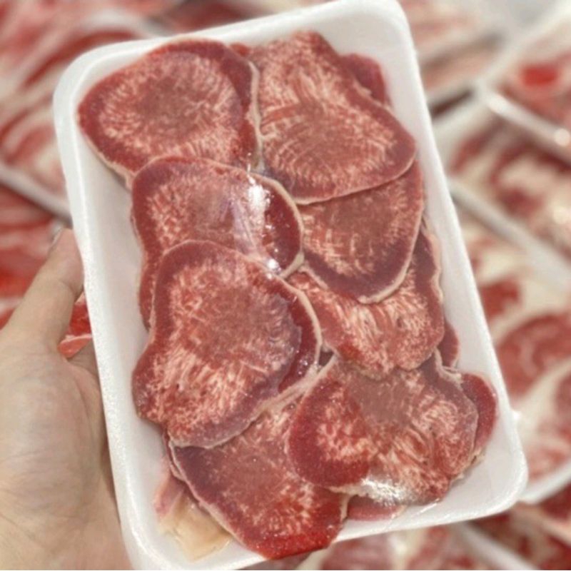 

lidah sapi slice 500gr/gyutan