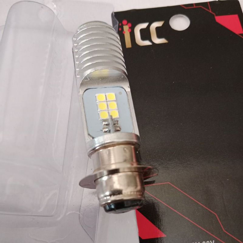 lampu led ac dc 6 mata 2 siai