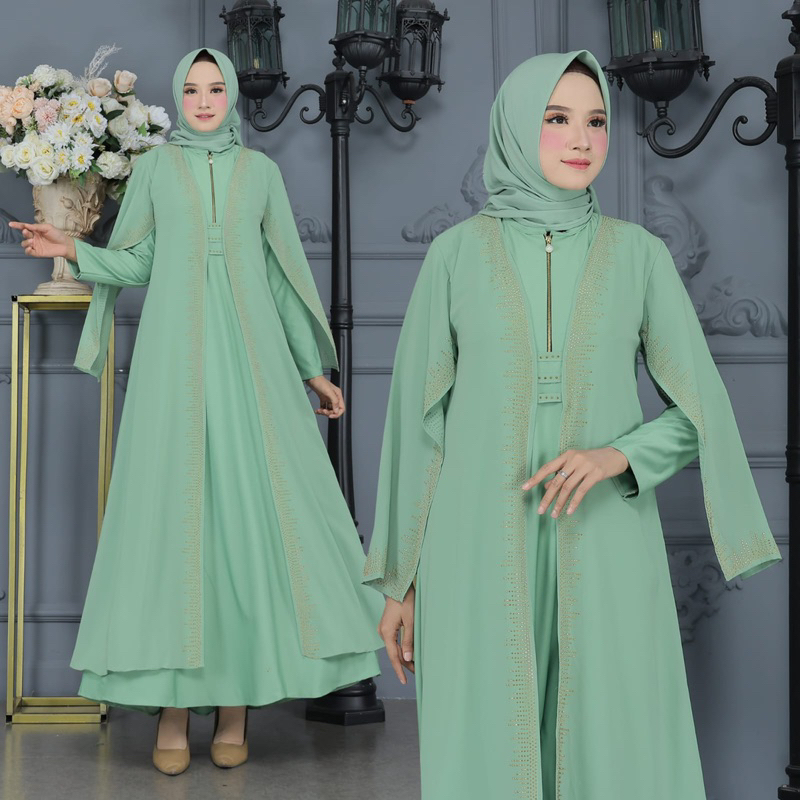 ABAYA BUSUI SERIES RAINA ABAYA TURKEY ABAYA BUSUI FRIENDLY