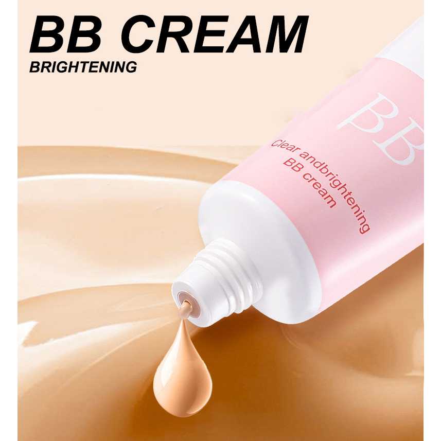 Lameila BB Cream Makeup untuk Wajah Mencerahkan Memutihkan Make up Base LA219