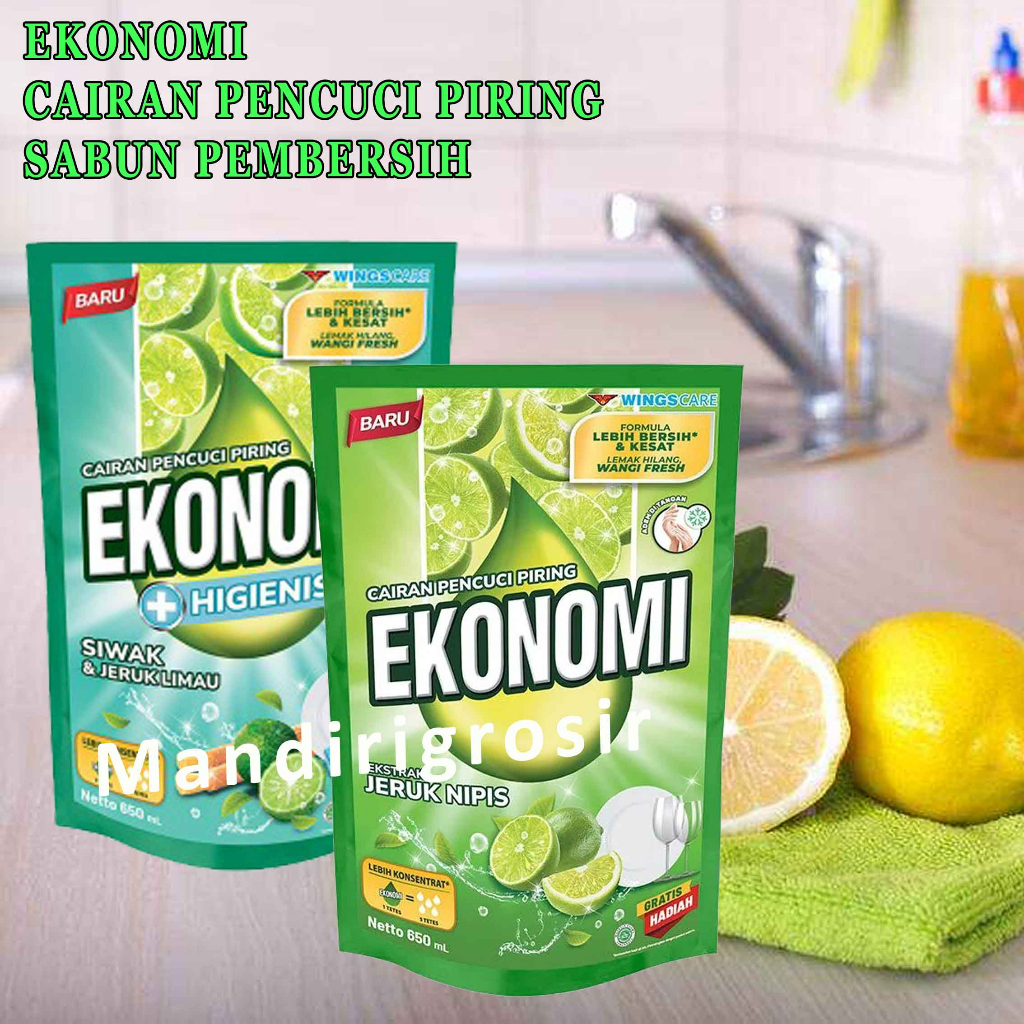 sabun cuci piring * Ekonomi * Cairan cuci piring * Power Liquid* 650ml