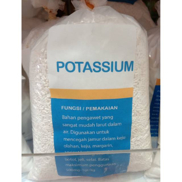 

Potasium pengawet makanan Potassium sorbate 250 gr