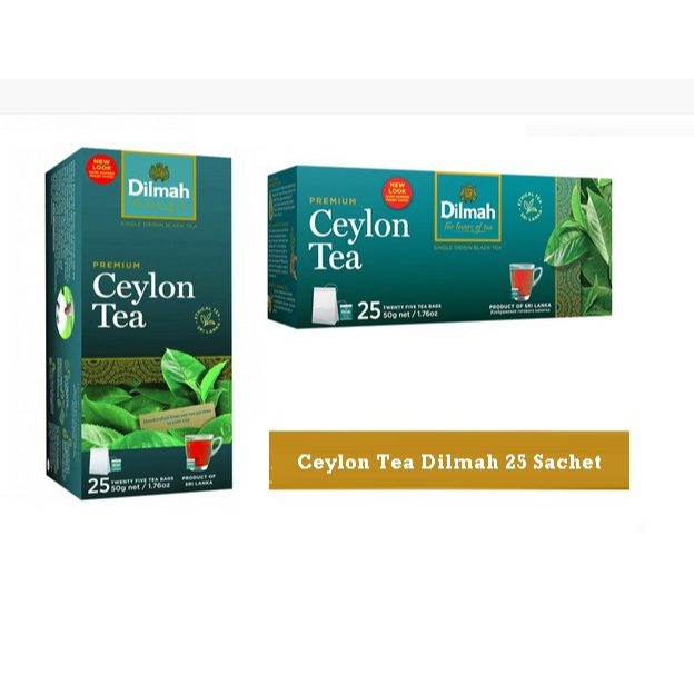

Dilmah Premium Ceylon Tea Selection Tag Bag 25 sachet