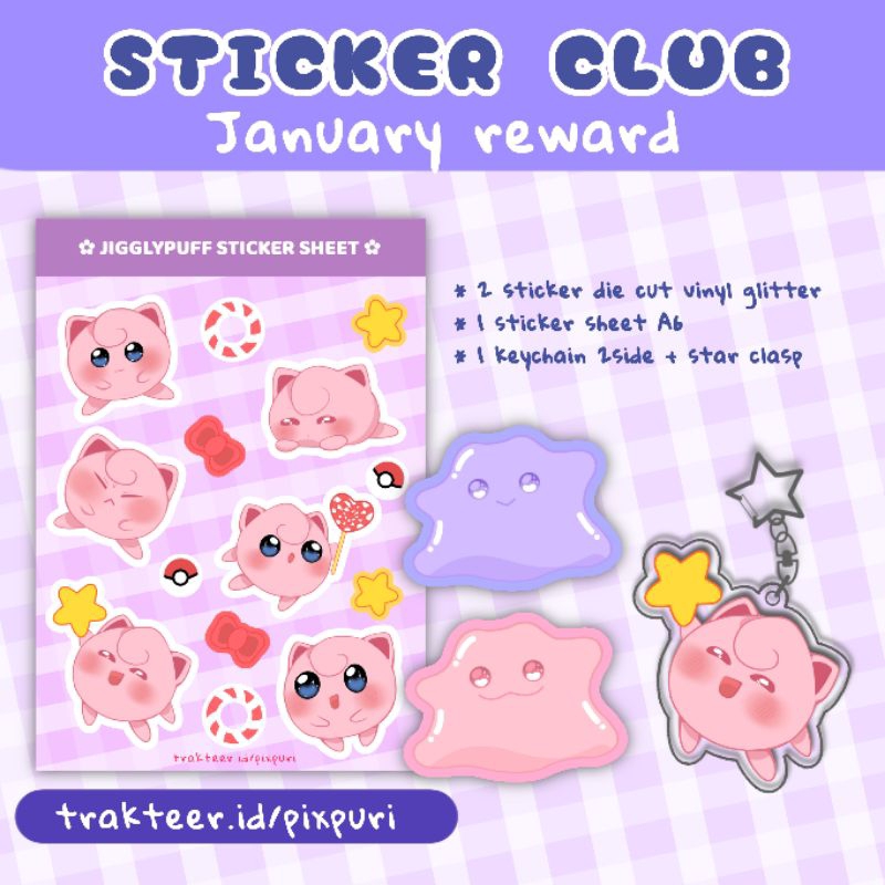 

pixpuri - STICKER CLUB Januari