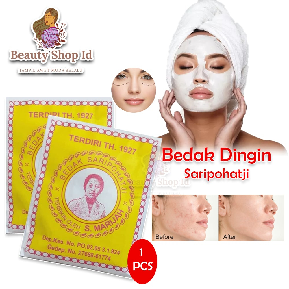 Beauty Jaya - Bedak Saripohatji Bedak Dingin Anti Jerawat 1 Pcs