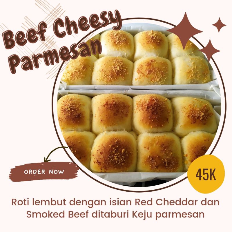 

Roti Beef Cheesy Parmesan