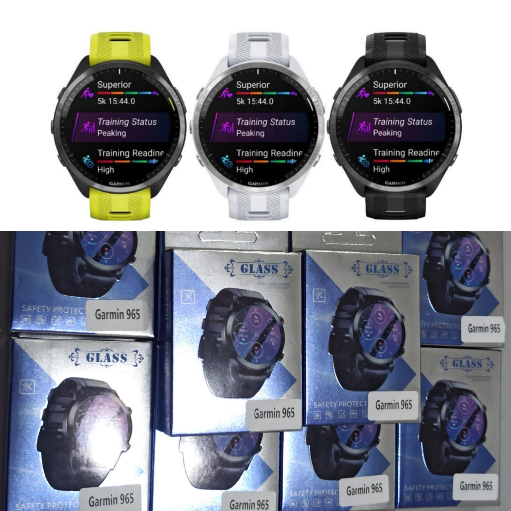 Tempered Glass GARMIN FORERUNNER FR 965 Pelindung Layar SCREEN GUARD