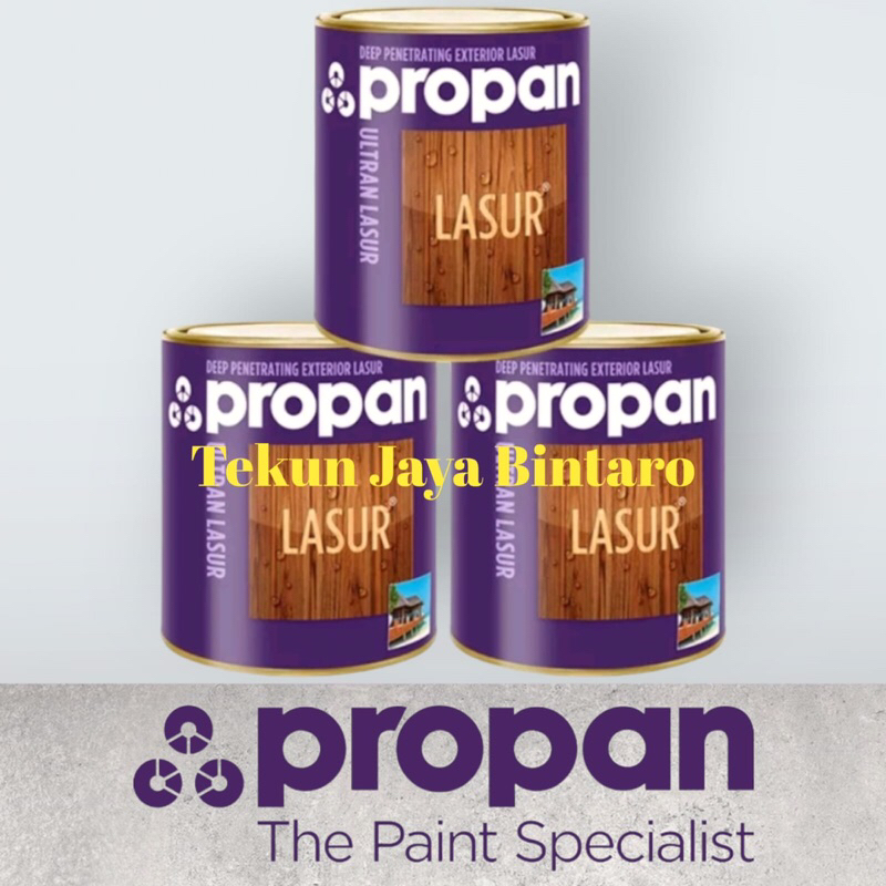 CAT KAYU POLITUR EXTERIOR ULTRAN LASUR EL-501 PROPAN 1 LITER
