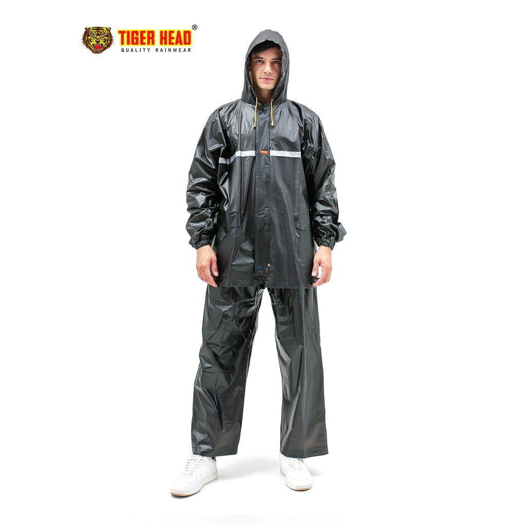 Jas hujan setelan celana Tiger sumo/ Jas Hujan Setelan Sumo Stretch / jumbo / besar  6XL