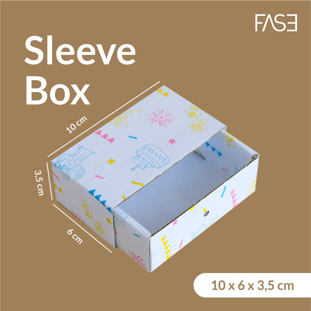 

Dus Laci Kartu Nama 10 x 6 x 3,5 cm Sleeve Box / Isi 10 Pcs Souvenir Aksesoris Hampers Kotak Hadiah Ulang Tahun Corrugated