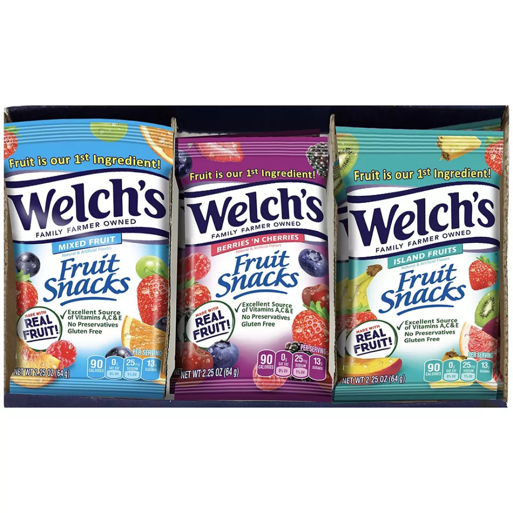 Welch's Fruit Snacks gummi