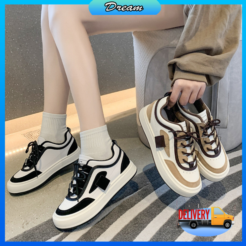 [DREAM] 271 Sepatu Sneakers Wanita Fashion Korea Casual Shoes Karet Premium Quality