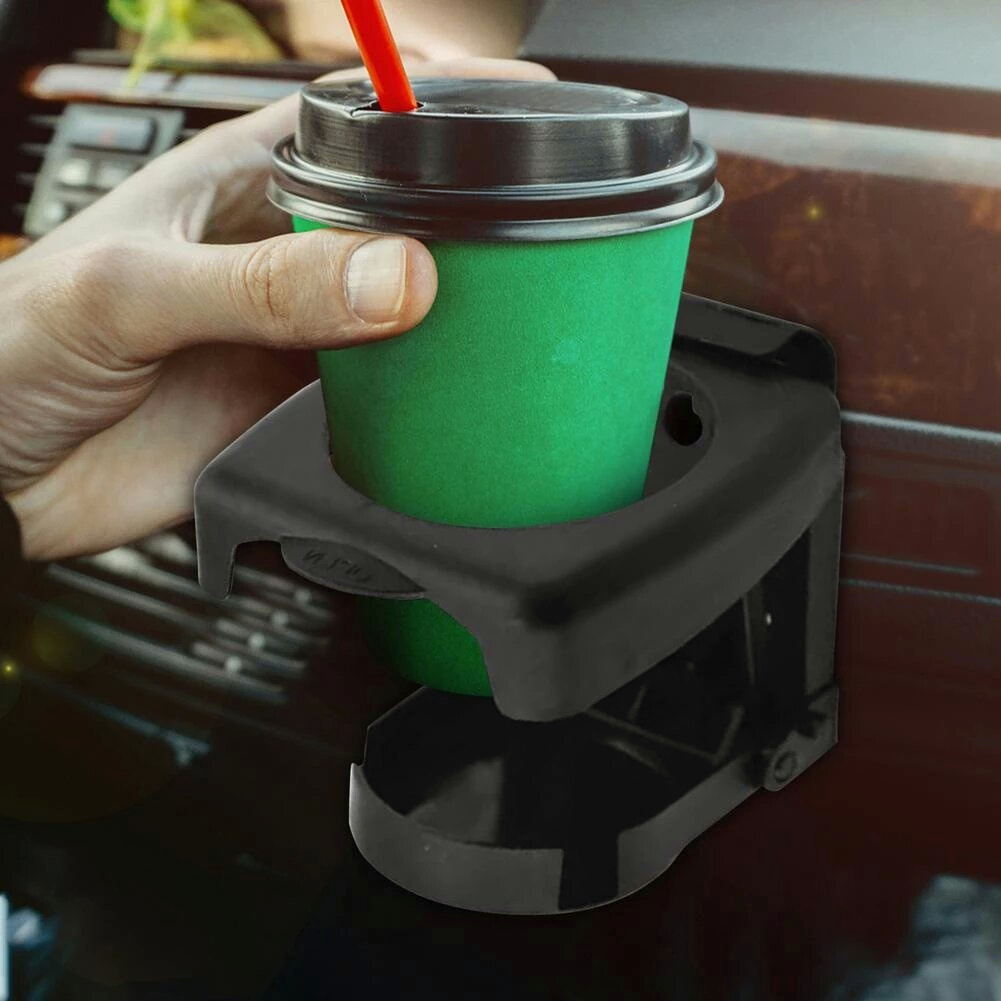 YUN Mall Foldable Car Cup Holder Tempat Botol Gelas Minuman Mobil Bisa Di Lipat