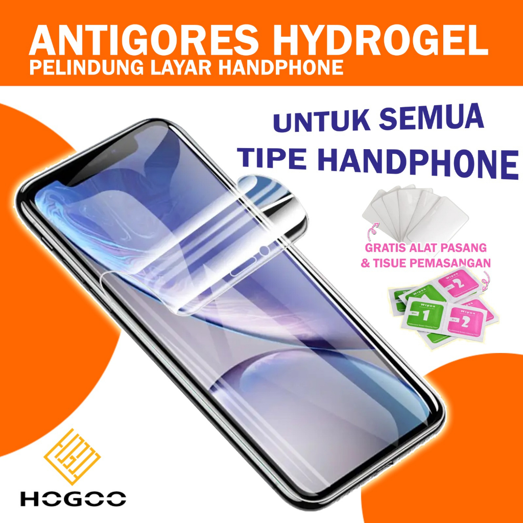 ANTIGORES ANTISPY PRIVACY HYDROGEL ANTIBLUE HYDROGEL CLEAR FOR ALL TIPE SERIES PELINDUNG LAYAR HP DEPAN