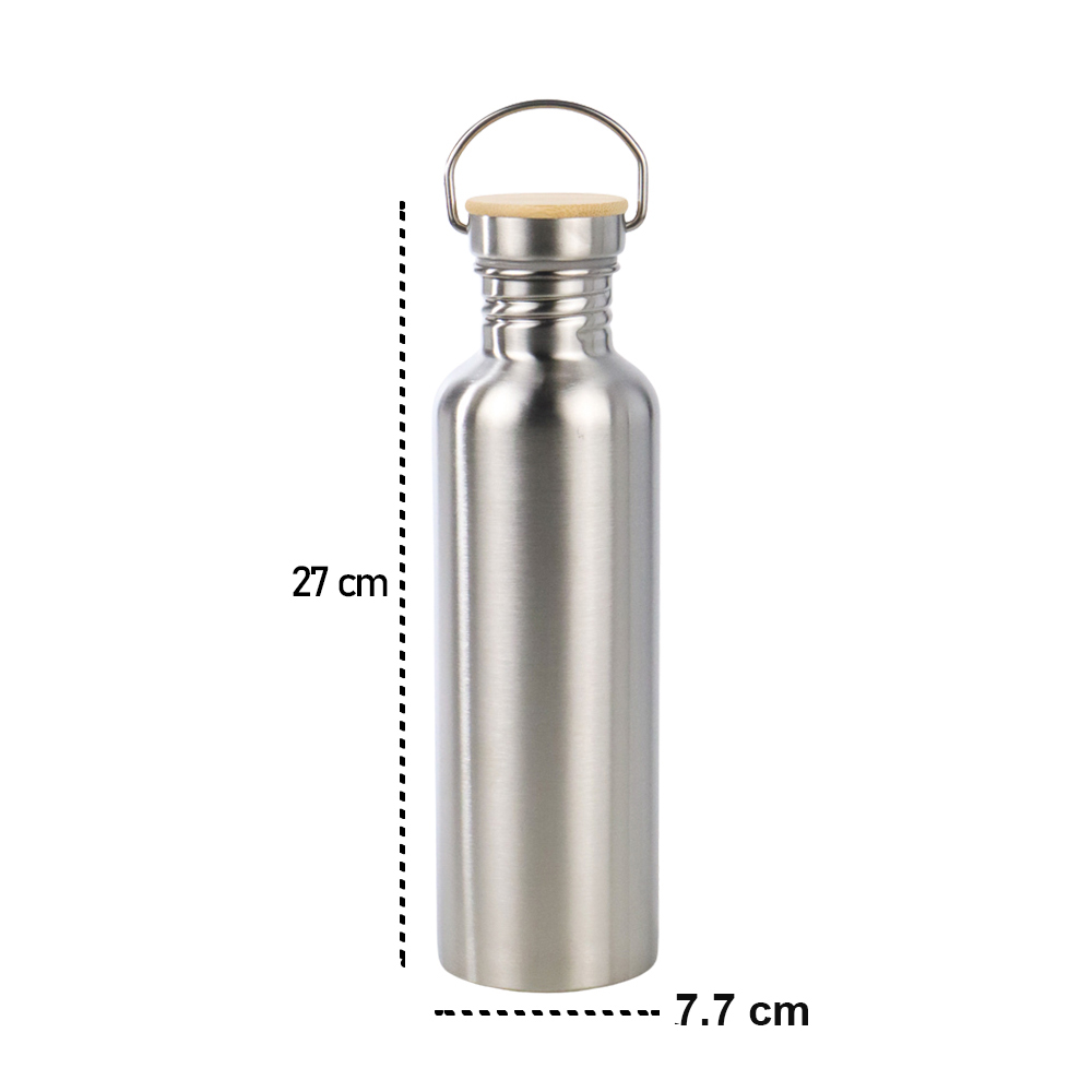 Botol Minum Termos Air Panas Dingin Stainless Steel 1000 ml - YM006 - Silver