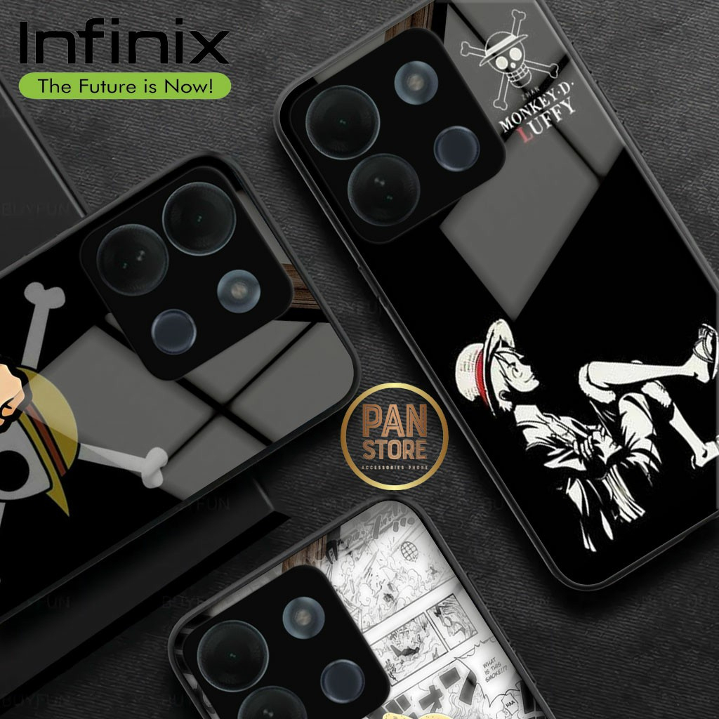 Softcase Glossy Glass Infinix Smart 7 Terbaru [SK-36] Casing  Handphone Infinix Smart 7 -  Pelindung