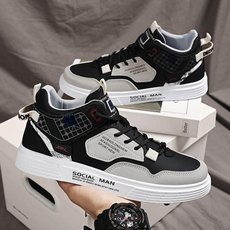 Mainland Sepatu Sneakers Pria Comfortable Shoes Sepatu Import Fashion Santai Casual KSR706