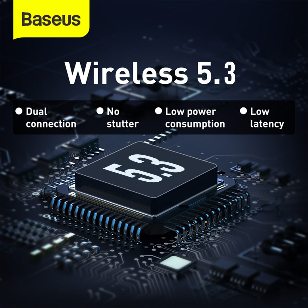 Baseus Encok WM01 True Wireless Bluetooth Earphone Mini Earbuds TWS Image 7