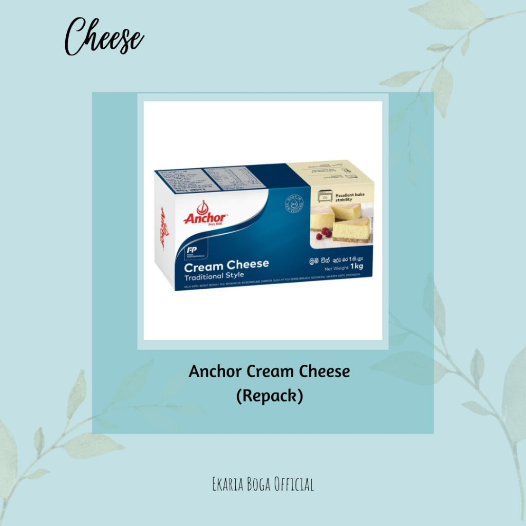 

CHEESE | KEJU | KEJU KRIM | CREAM CHEESE | ANCHOR | ANCHOR CREAM CHEESE 1KG