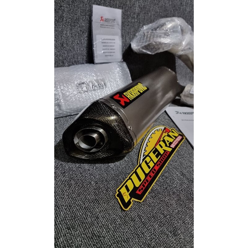 KNALPOT FULLSYSTEM AKRAPOVIC KAWASAKI ER6N VERSYS650 OLD SLOVENIA