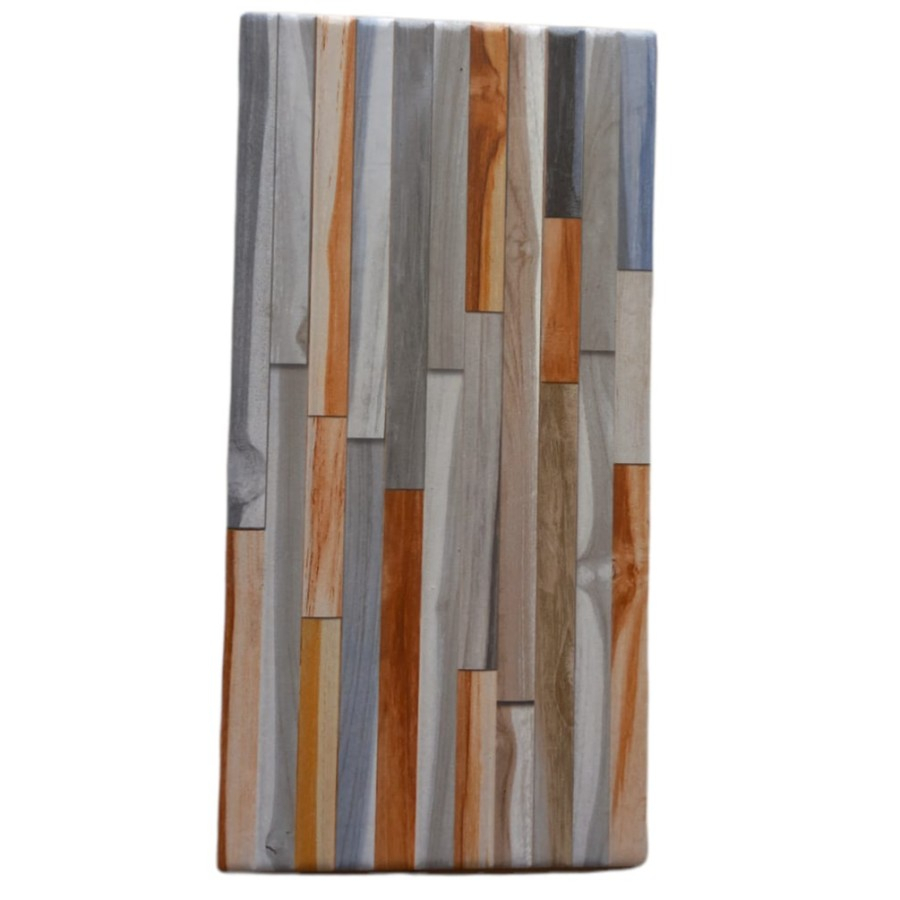 KERAMIK DINDING MOTIF BATU ALAM 20X40 PERFECTO DETROIT BROWN KW 1 KERAMIK DINDING MOTIF BATU KERAMIK