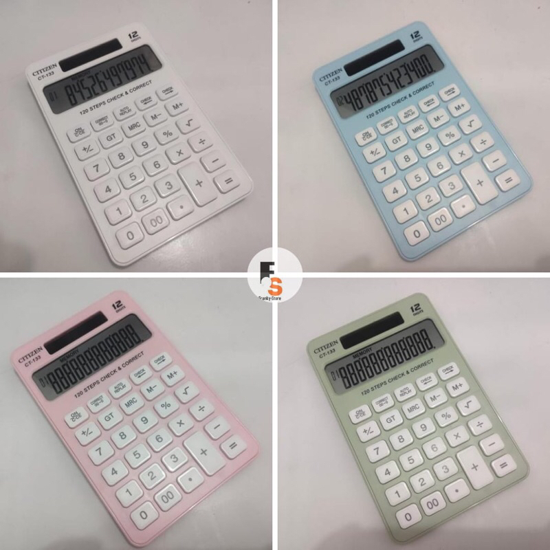 

Calculator Warna murah-Kalkulator Ct -133 12Digit Warna warni Real pic